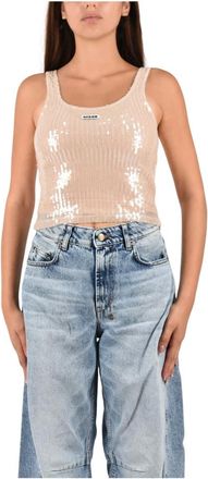 Ksubi Canotta Chloe - - Tops - Donna - Beige - S