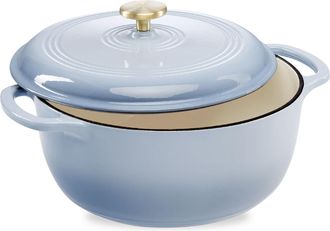 Best Choice Products 7.5 Quart Enamel Cast-Iron Dutch Oven, Heavy-Duty Cookware w/ Dual Handles, Lid