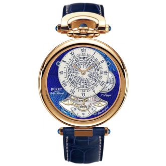 Bovet Orbis Mundi Hand Wind Mens Watch NTHU022