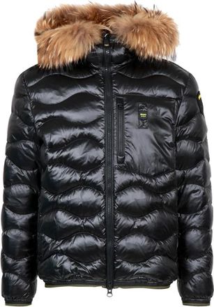 Blauer Wave Down Jacket - Heren - Gewatteerde jassen - Zwart - S - Nylon - Jassen