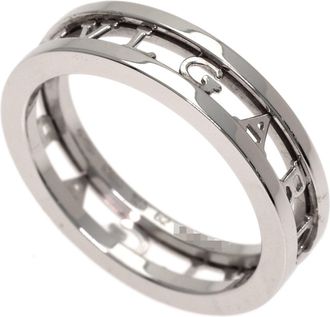 Bulgari White Gold (18K) Band Ring (Pre-Owned)