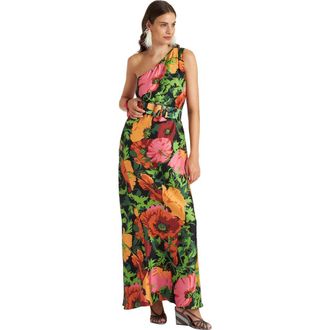 La DoubleJ Roy Dress Wonderland Black at Nordstrom, Size Medium