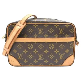 Louis Vuitton Pre-owned Cross Body Bags, female, Brown, Size: ONE SIZE Pre-owned Trocadero Shoulder Bag