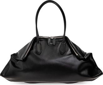 Alexander McQueen Maxi Manta Bag - Dames - Shoppers - Zwart - ONE Size - Leer - Tassen