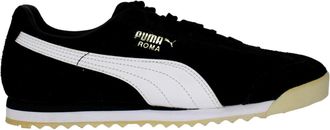 Puma Mens Puma Roma Suede Puma Black-Puma White 365437-01