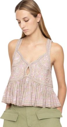 Sea NY Tops, Dames, Paars, M, Katoen, Gisela Tank Top