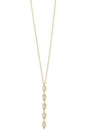 Bony Levy Mika Diamond Y-Necklace in 18K Yellow Gold at Nordstrom Rack