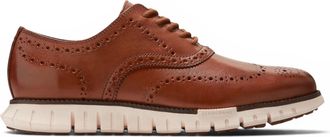 Cole Haan ZeroGrand Wingtip Oxford Trainer Bruine Leren Sneakers voor Heren - C39602
