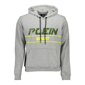 Plein Sport Heren, Sweatshirts & Hoodies, Grijs, Maat: S
