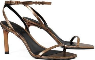 Tory Burch Gigi Leather Sandal in Copper Freeze at Nordstrom, Size 10.5
