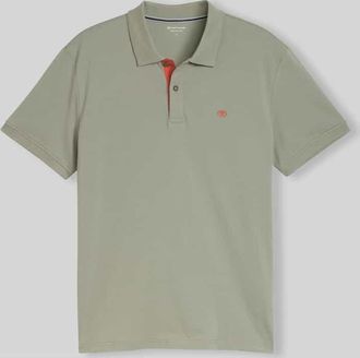 Tom Tailor Regular Fit Poloshirt aus reiner Baumwolle in Mittelgrau, Gr&ouml;&szlig;e XXXL