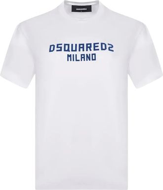 Dsquared2 T-shirt Milano con logo - Bianco