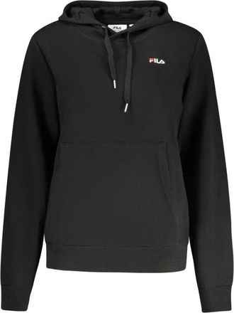 Fila Lierna Hooded Sweatshirt - Dames - Hoodies - Zwart - XL - Katoen - Hoodies & sweatvesten