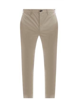 Incotex Tight Fit Sustainable Cotton Trouser-Uomo