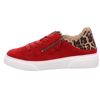 Gabor Sneakers - Dames - Schoenen - Rood - Maat: 37 1/2 EU Leer