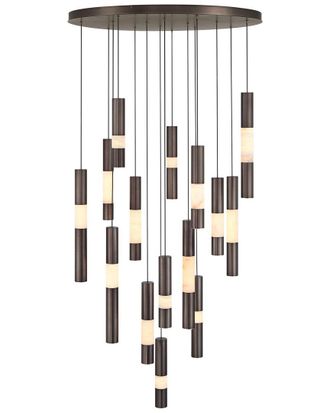 Eurofase Lighting Ronda 15-Light 32In Multi Drop Chandelier