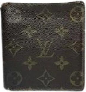 Louis Vuitton Pre-owned Wallets, female, Brown, Size: ONE SIZE Pre-owned Leather Wallet