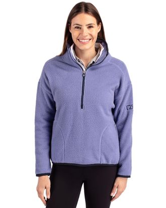 Cutter & Buck Cascade Eco Womens Fleece Pullover Jacket