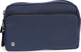 Zella Double Zip Belt Bag in Navy Sapphire-Stripe at Nordstrom Rack