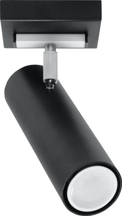 Sollux Lighting Design Deckenlampe Direzione 1-Flammig, Schwarz