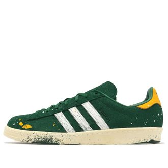 adidas x COOK Campus 80 Paint Splatter - Dark Green GY7005