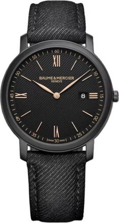 Baume & Mercier Classima Quartz Black Dial Mens Watch M0A10762