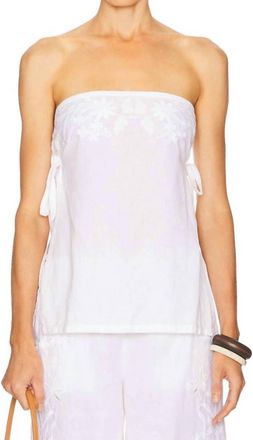 Ciao Lucia Womens Sebastian Top In White