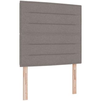 vidaXL Vidaxl Cabecero De Dise&ntilde;o Lines Taupe 80 Cm De Tela