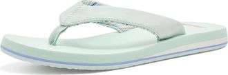 Sanuk Yoga Mat II Womens Sandals Spa Blue : 10 B - Medium, Faux Leather