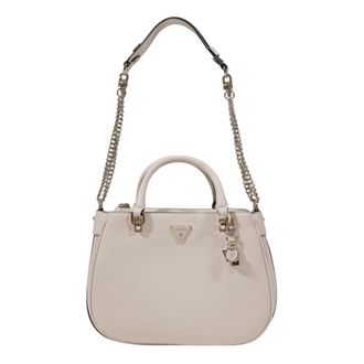 Guess Shoulder Bags, female, Beige, Size: ONE SIZE Large Shoulder Bag