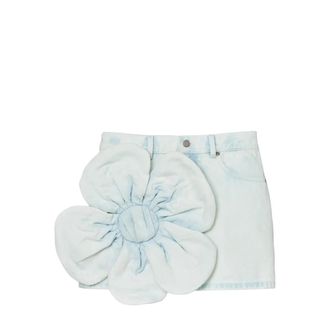 Marc Jacobs Denim Skirts, female, Blue, Size: W28 Daisy Denim Skirt