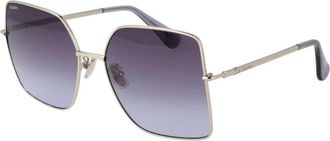 Max Mara Butterfly Zonnebril - Dames - Zonnebrillen - Grijs - ONE Size - Accessoires