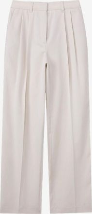 Dunst Gerade Bundfaltenhose aus Baumwollk&ouml;per