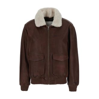 Tela Marcus Jacket - Heren - Bomber jackets - Bruin - S - Jassen
