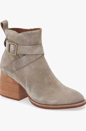 Kork-ease Womens Joelle Leather Ankle Boot In Taupe