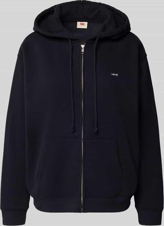 Levi's Sweatjacke mit Rei&szlig;verschluss in Black, Gr&ouml;&szlig;e XS