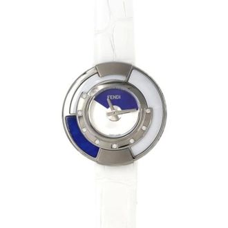 Fendi Pre-owned Wristwatch - Dames - Pre-owned - Blauw - Maat: ONE Size
