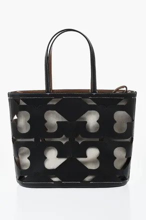 Tory Burch Perforated Leather Tote Bag ELLA Tory Burch