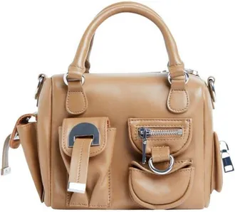 Cynthia Rowley Mini Leather Cargo Bag in Brown at Nordstrom