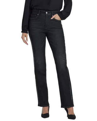 NYDJ Marilyn French Nightfall Straight Leg Jean
