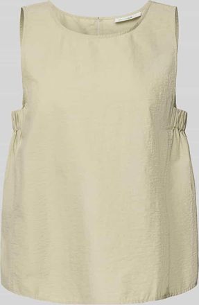 Marc O'Polo Denim Marc OPolo Denim Blusentop mit Rundhalsausschnitt in Schilf, Größe XL