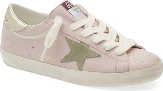 Golden Goose Super-Star Sneaker in Light Pink/Ice/Platinum at Nordstrom, Size 12Us