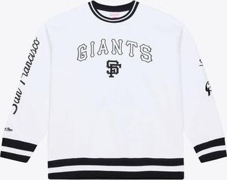 Mitchell & Ness Mens Mitchell & Ness White San Francisco Giants Arctic Fleece Sweatshirt at Nordstrom, Size Xxx-Large