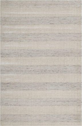 Wecon Home Alfombra tejida a mano Tencel y lana pura perla 80x150