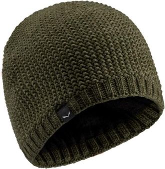 Salewa Knitted Beanie M&uuml;tze - Unisex | oliv