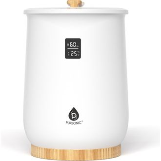 Pursonic Luxury Towel Warmer with One-Touch Digital Control Panel in White at Nordstrom