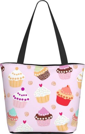 AOOEDM Delicious Cake Ladies Shopping Bag 13x11x7in.The Perfect ValentineS Day Gift.It Is The Best ValentineS Day Gift For Mom, Daughter, Wife,Etc