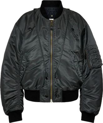 Maison Margiela Bomber Jassen - Dames - Bomber jackets - Zwart - S - Jassen