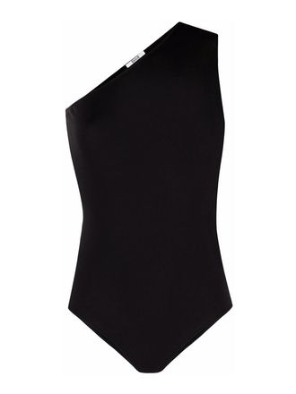 Wolford One shoulder black top with cut out detail