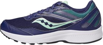 Saucony Womens Cohesion 15 Running Shoe, Cobalt/Mint, 6.5 UK